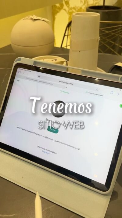 Ingresa YA !!!
Www.espejitosespejitos.comEstamos felices, cada paso, cada logro, cada avance se siente SATISFACTORIO!
Los esperamos para hacer tus compras en un SITIO WEB IMPECABLE…
PAG WEB BY yosoymacc 💪🏼
espejos espejosdecorativos diseñointerior interiorismo interiordesign espejosbogota medellin